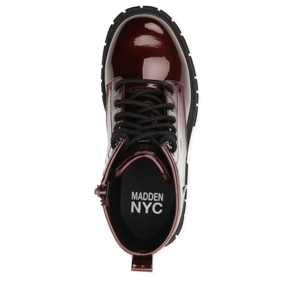 Madden NYC Lug Bottom Combat Boots